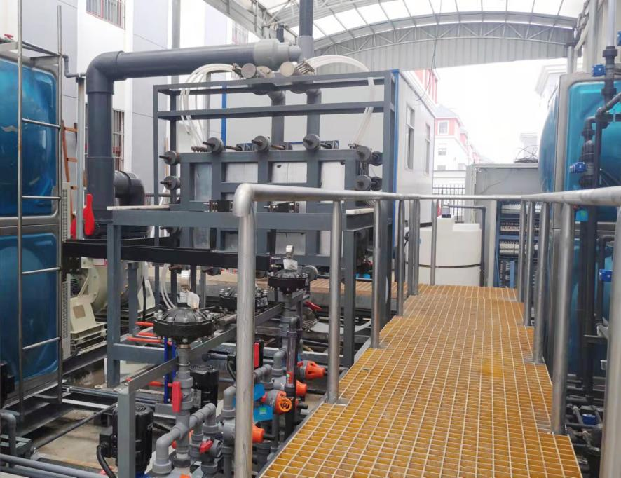 高濃度電解鹽水制氯成套系統